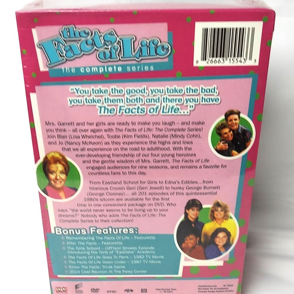 The Facts of Life Complete Series DVD Set New Region 1 Sealed